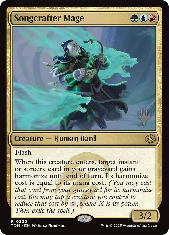 Songcrafter Mage (Promo Pack) [Tarkir: Dragonstorm Promos]