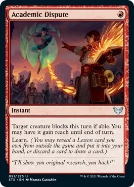 Academic Dispute [Strixhaven: School of Mages]