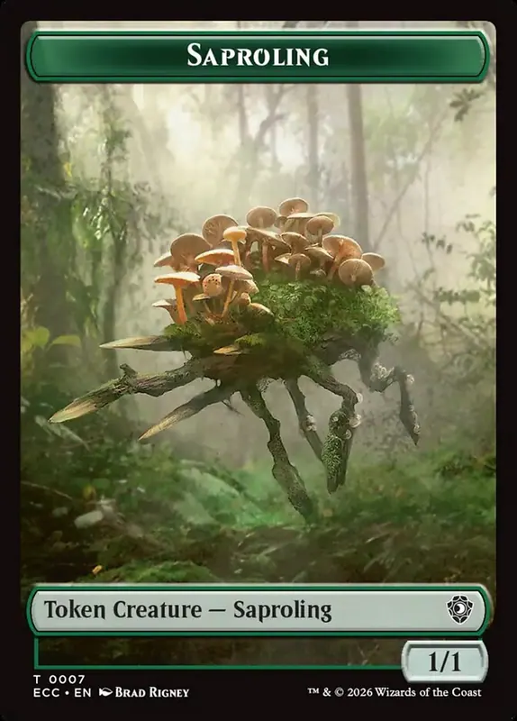 Saproling [Lorwyn Eclipsed Commander Tokens]