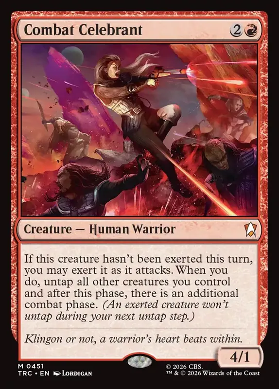 Combat Celebrant [Star Trek Commander]