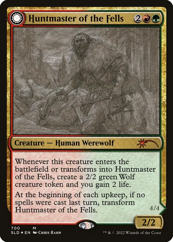 Huntmaster of the Fells // Ravager of the Fells [Secret Lair Drop]