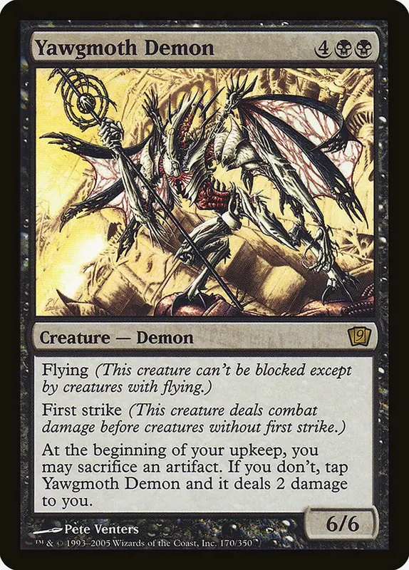 Yawgmoth Demon [Ninth Edition]