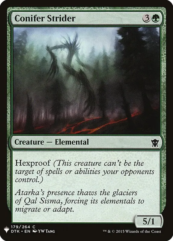 Conifer Strider [The List]