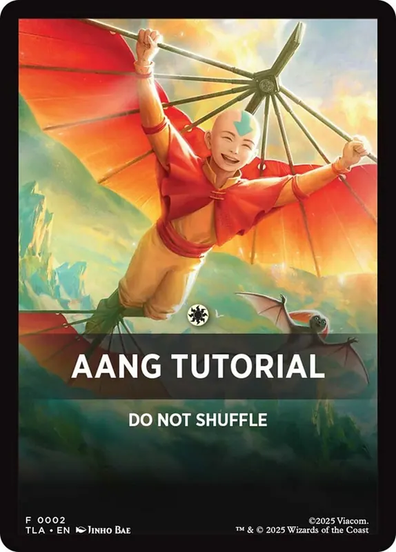Aang Tutorial [Avatar: The Last Airbender Beginner Box Front Cards]