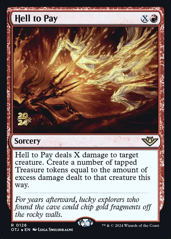 Hell to Pay [Outlaws of Thunder Junction Promos]
