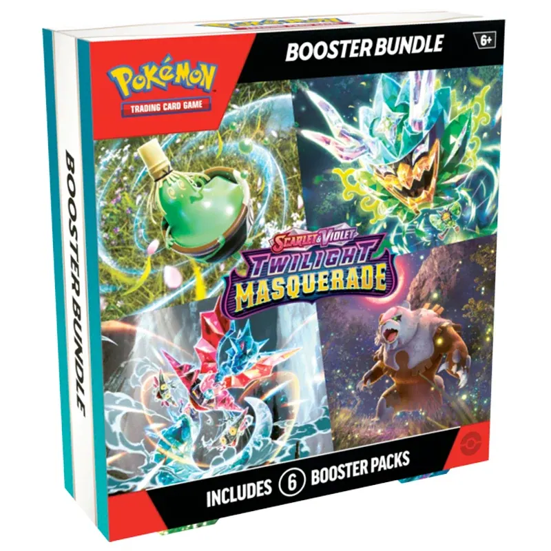 Pokémon - Scarlet & Violet Twilight Masquerade - Booster Bundle - Ingles