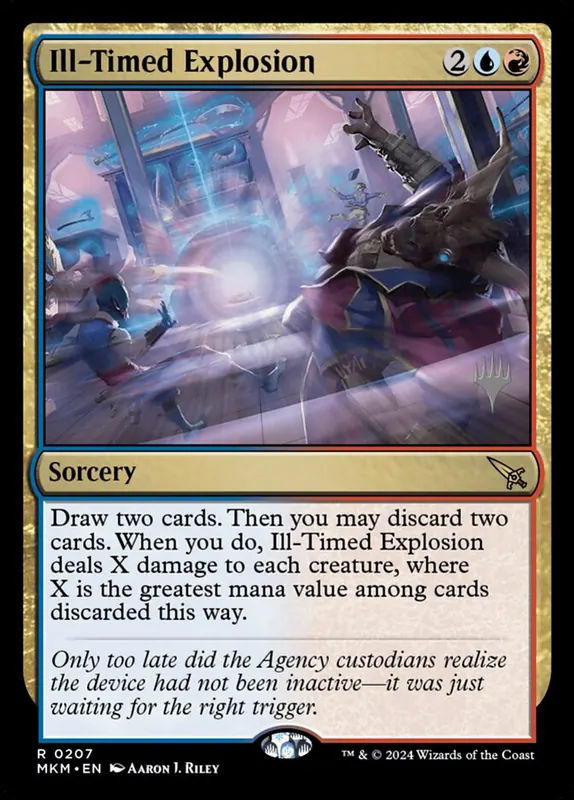 Ill-Timed Explosion [Murders at Karlov Manor Promos]