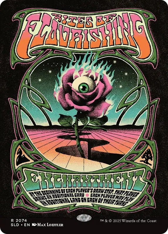 Rites of Flourishing (2074) (Rainbow Foil) [Secret Lair Drop Series]