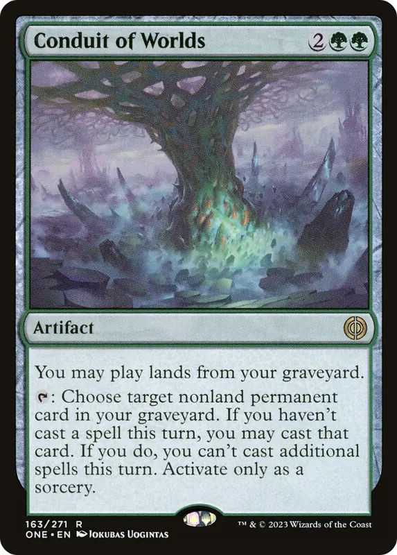 Conduit of Worlds [Phyrexia: All Will Be One] - Español