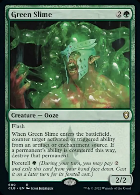 Green Slime [Commander Legends: Battle for Baldur's Gate] - Español