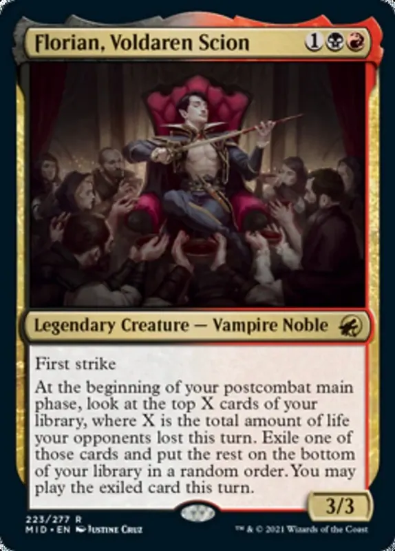 Florian, Voldaren Scion [Innistrad: Midnight Hunt] - Español