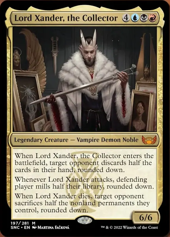 Lord Xander, the Collector - Español [Streets of New Capenna]