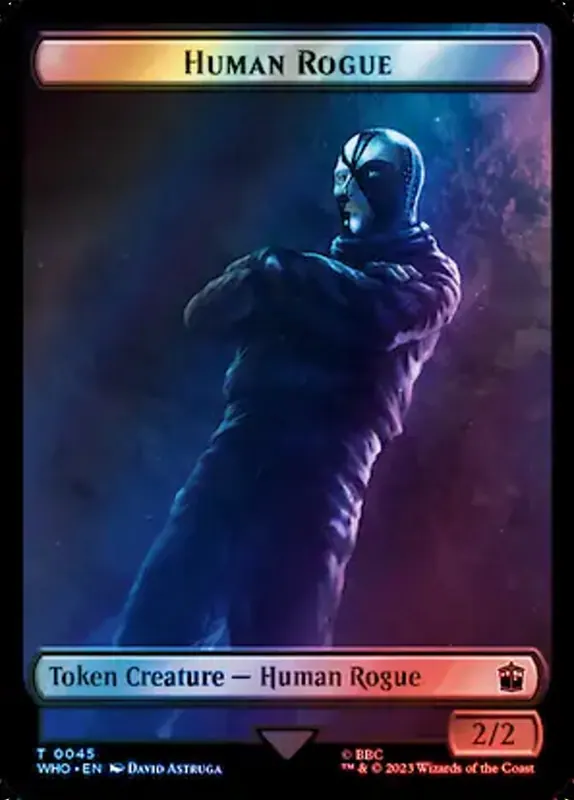 Human Rogue [Doctor Who Tokens]