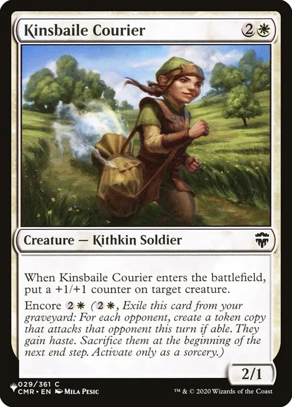 Kinsbaile Courier [The List]