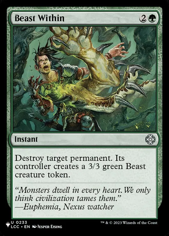 Beast Within [The List]