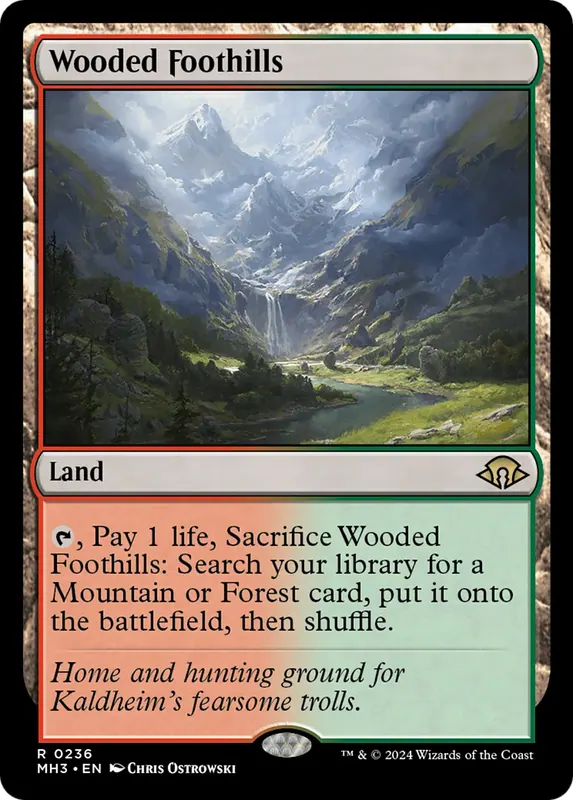 Wooded Foothills [Modern Horizons 3] - Español