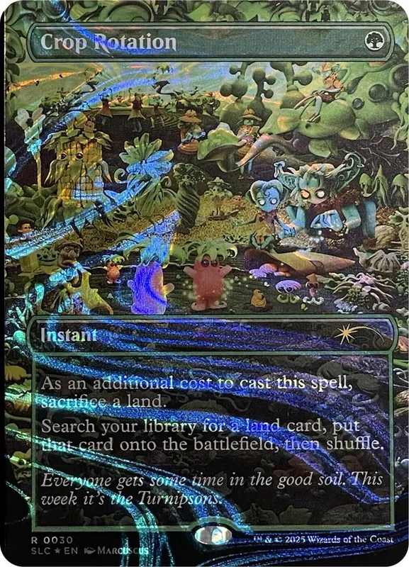 Crop Rotation (Halo Foil) [Secret Lair Countdown Kit]