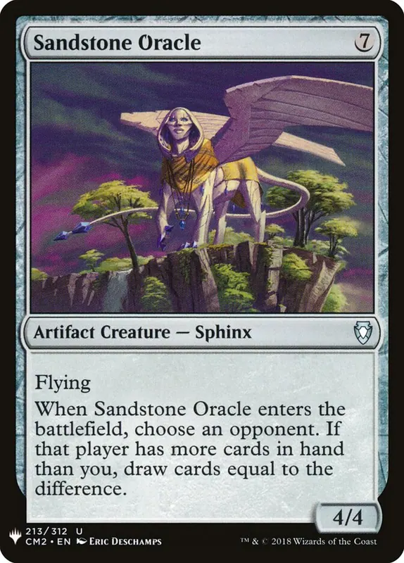 Sandstone Oracle [The List]