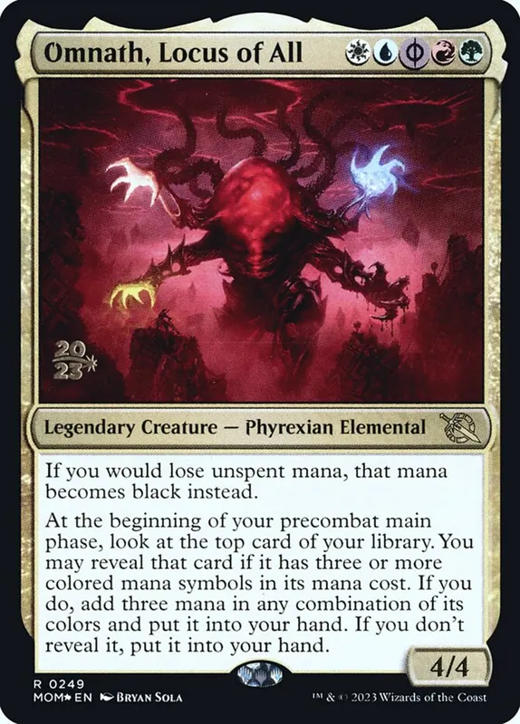 Omnath, Locus of All [March of the Machine Promos]
