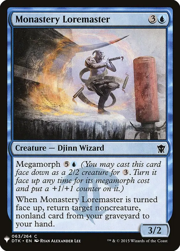 Monastery Loremaster [The List]