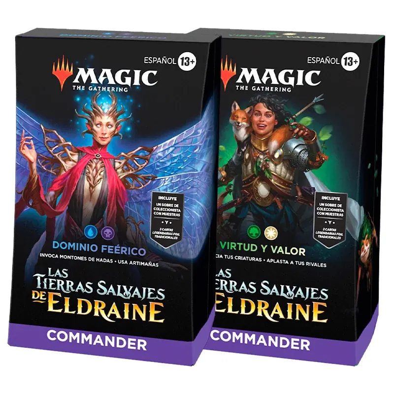 Mtg Commander Deck - Wilds Of Eldraine - Español