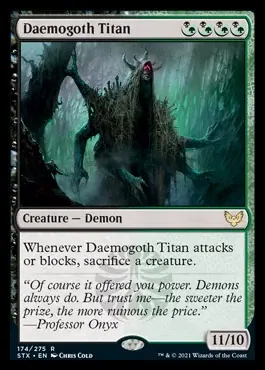 Daemogoth Titan - Español [Strixhaven: School of Mages]