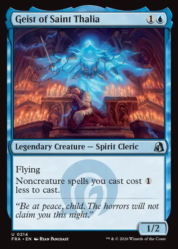 Geist of Saint Thalia [Reality Fracture]