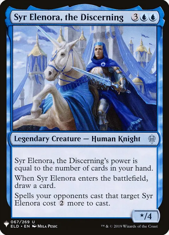 Syr Elenora, the Discerning [The List]