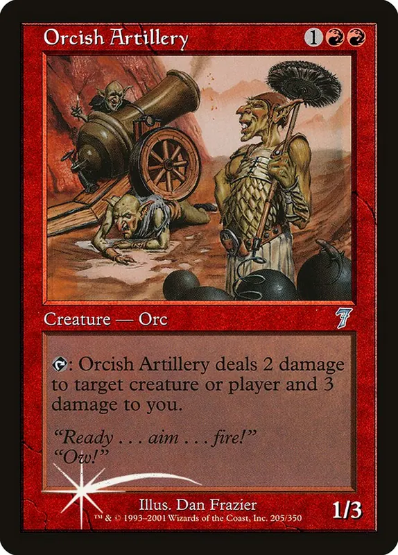 Orcish Artillery [Seventh Edition]