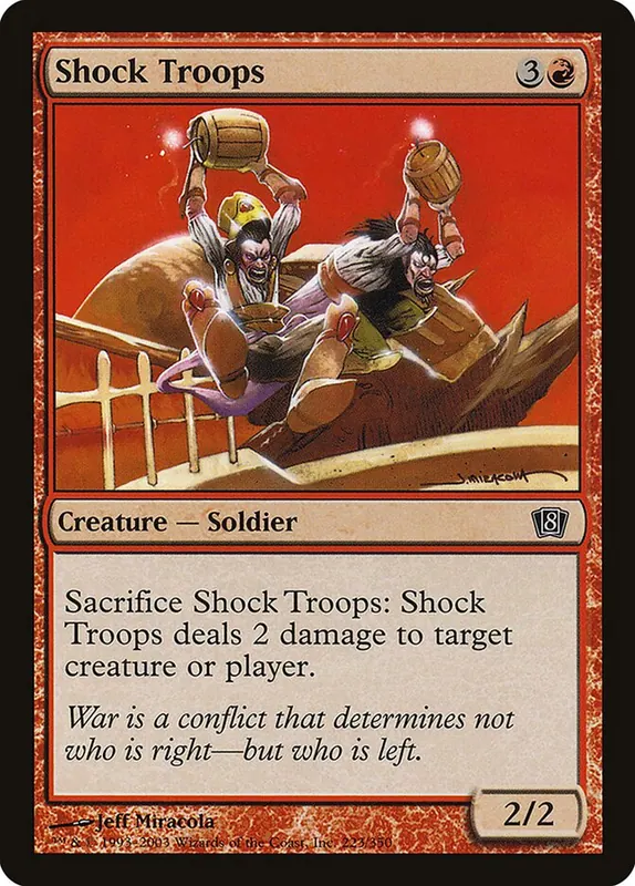 Shock Troops [Eighth Edition]