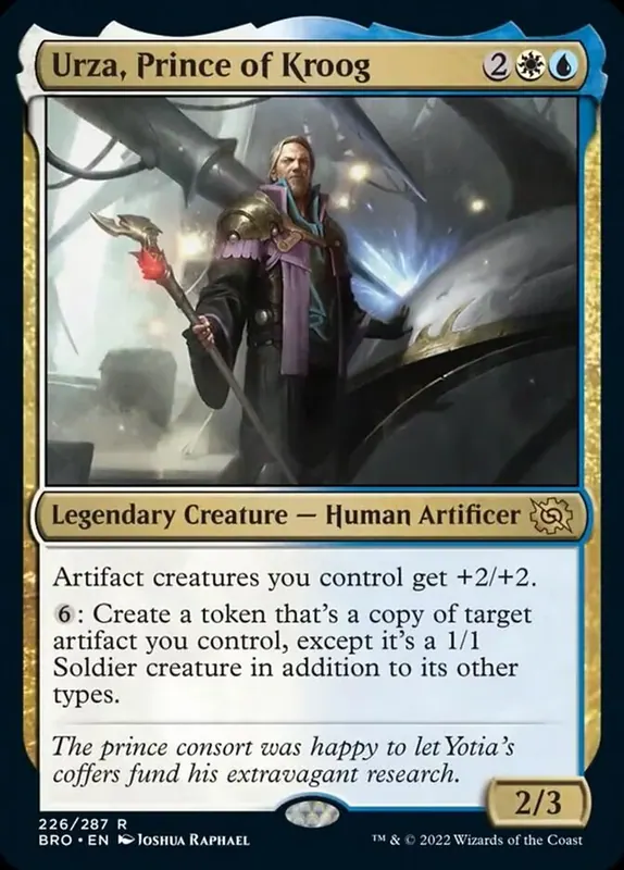Urza, Prince of Kroog [The Brothers' War] - Español