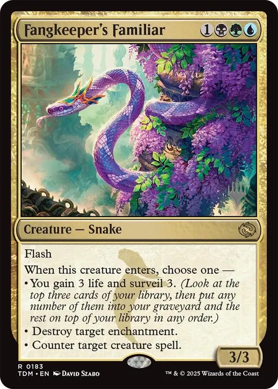 Fangkeeper's Familiar (Promo Pack) [Tarkir: Dragonstorm Promos]