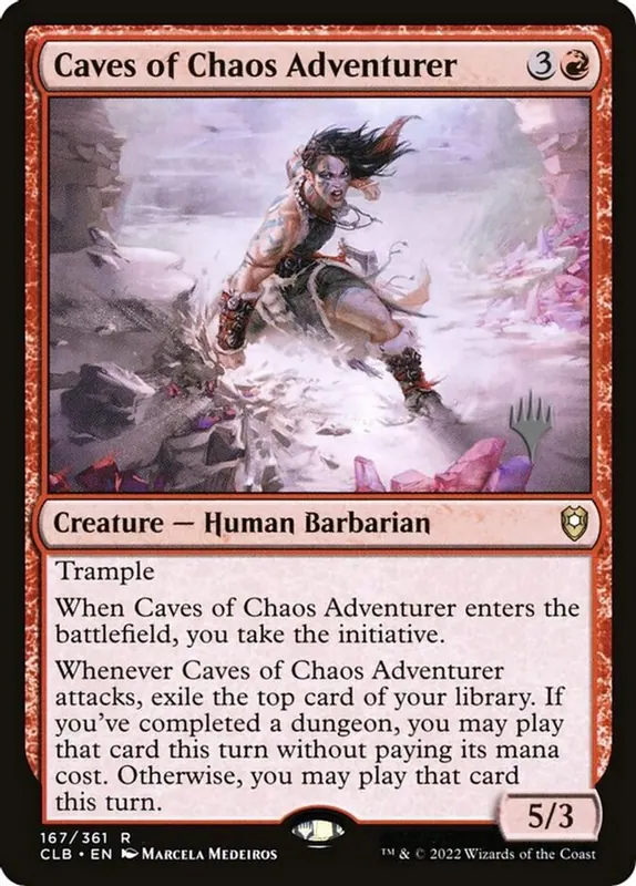 Caves of Chaos Adventurer [Battle for Baldur's Gate Promos]
