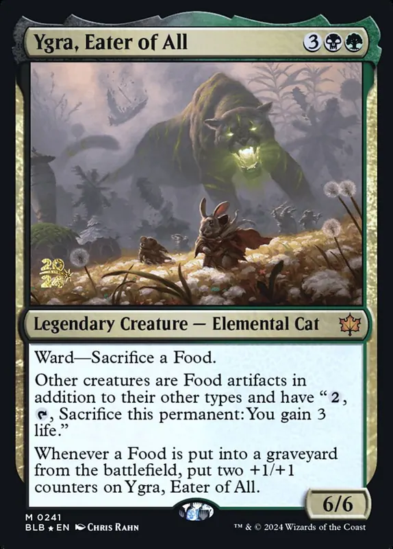 Ygra, Eater of All [Bloomburrow Promos]