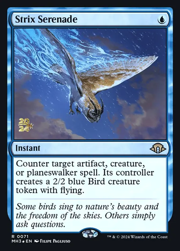 Strix Serenade [Modern Horizons 3 Promos]