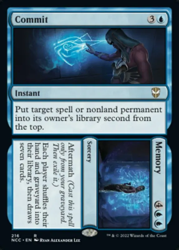 Commit // Memory - Español [Streets of New Capenna Commander]