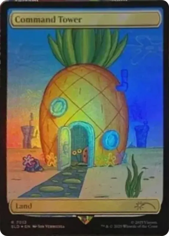 Command Tower (7012) (Rainbow Foil) [Secret Lair Drop Series]