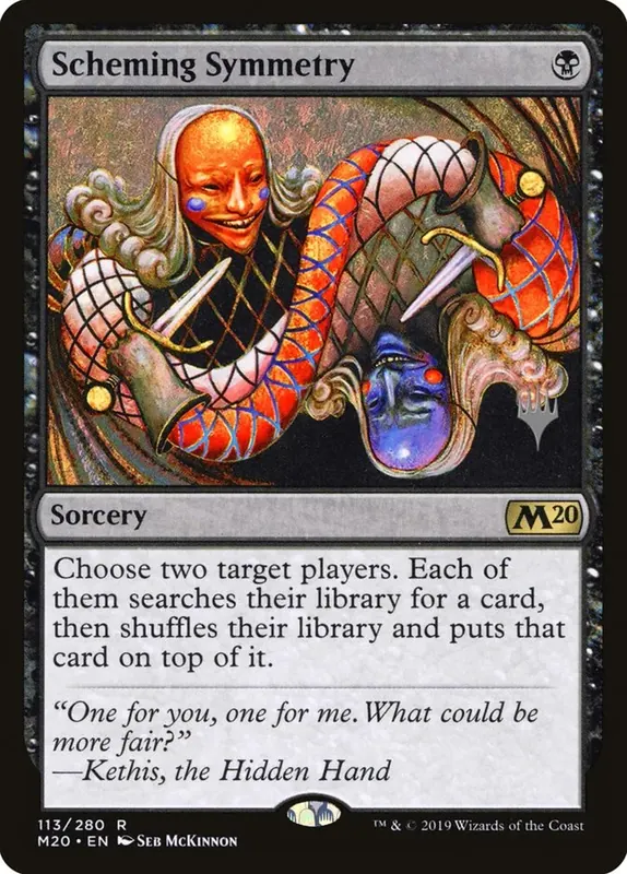 Scheming Symmetry (Promo Pack) [Core Set 2020 Promos] - Español