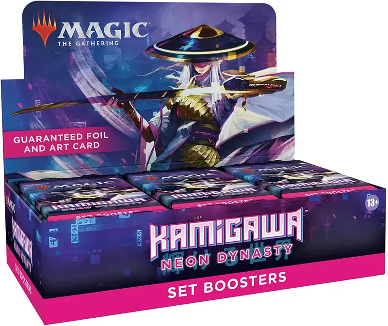 Mtg Set Booster Kamigawa Neon Dynasty Ingles