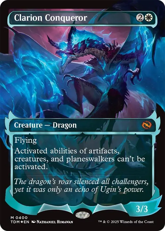 Clarion Conqueror (Showcase) [Tarkir: Dragonstorm]