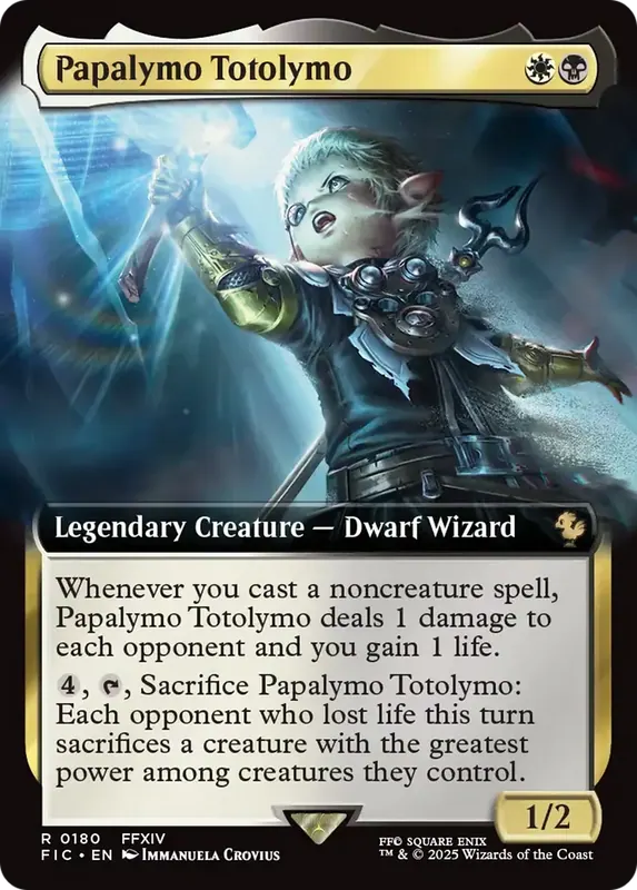 Papalymo Totolymo (Extended Art) [FINAL FANTASY Commander]