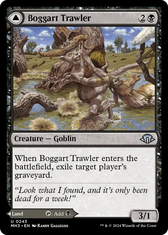Boggart Trawler // Boggart Bog [Modern Horizons 3] - Español