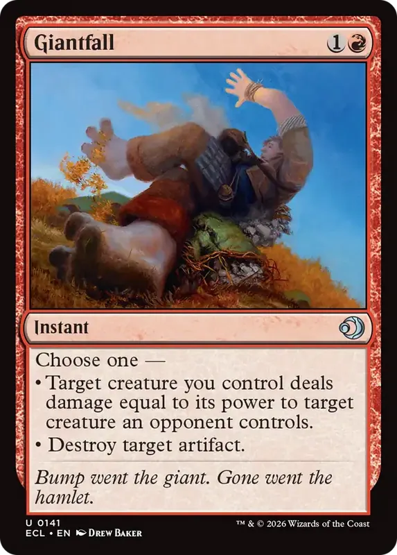 Giantfall [Lorwyn Eclipsed]