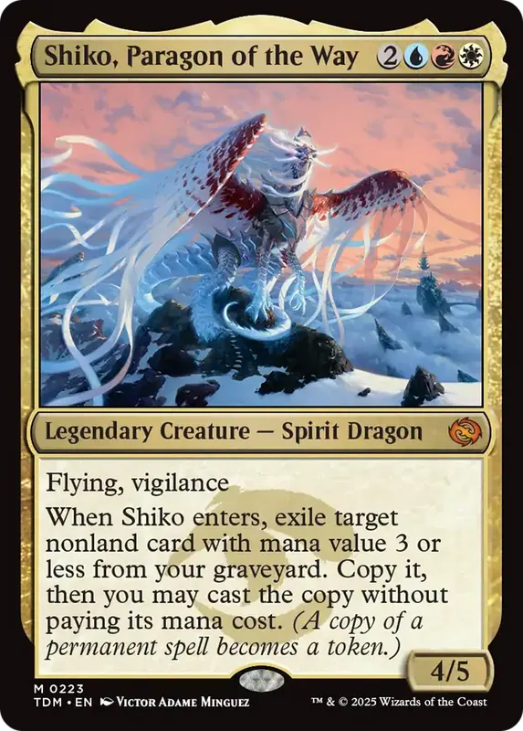 Shiko, Paragon of the Way - Español [Tarkir: Dragonstorm]