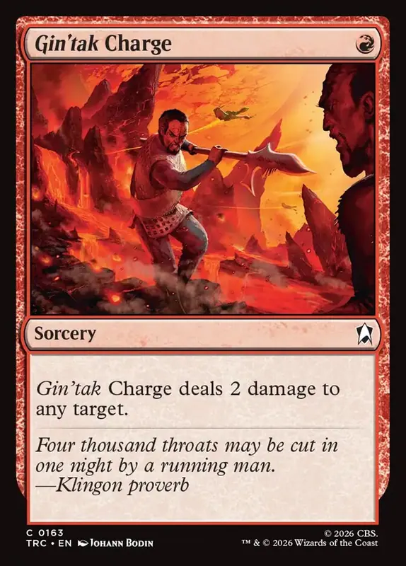 Gin'tak Charge [Star Trek Commander]