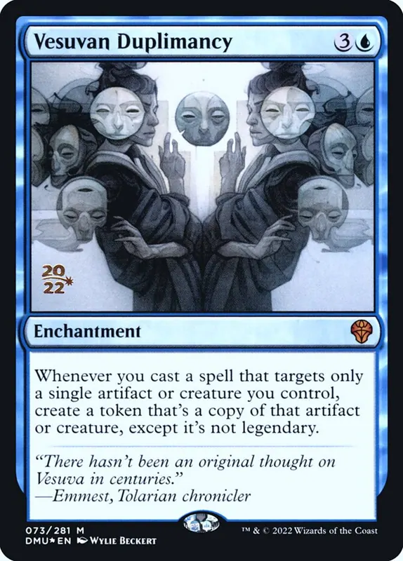 Vesuvan Duplimancy [Dominaria United Promos]