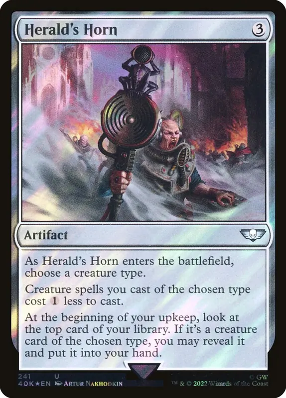 Herald's Horn [Warhammer 40,000 Commander]