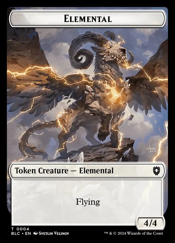 Elemental [Bloomburrow Commander Tokens]