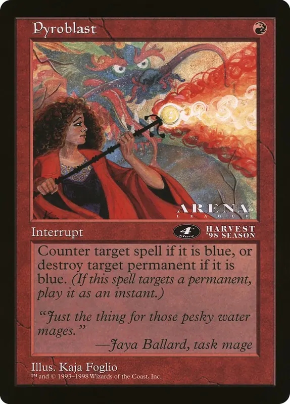 Pyroblast [Oversized League Prizes]