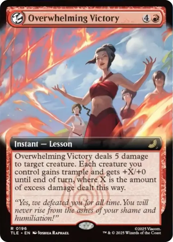 Overwhelming Victory (Extended Art) [Avatar: The Last Airbender: Eternal-Legal]